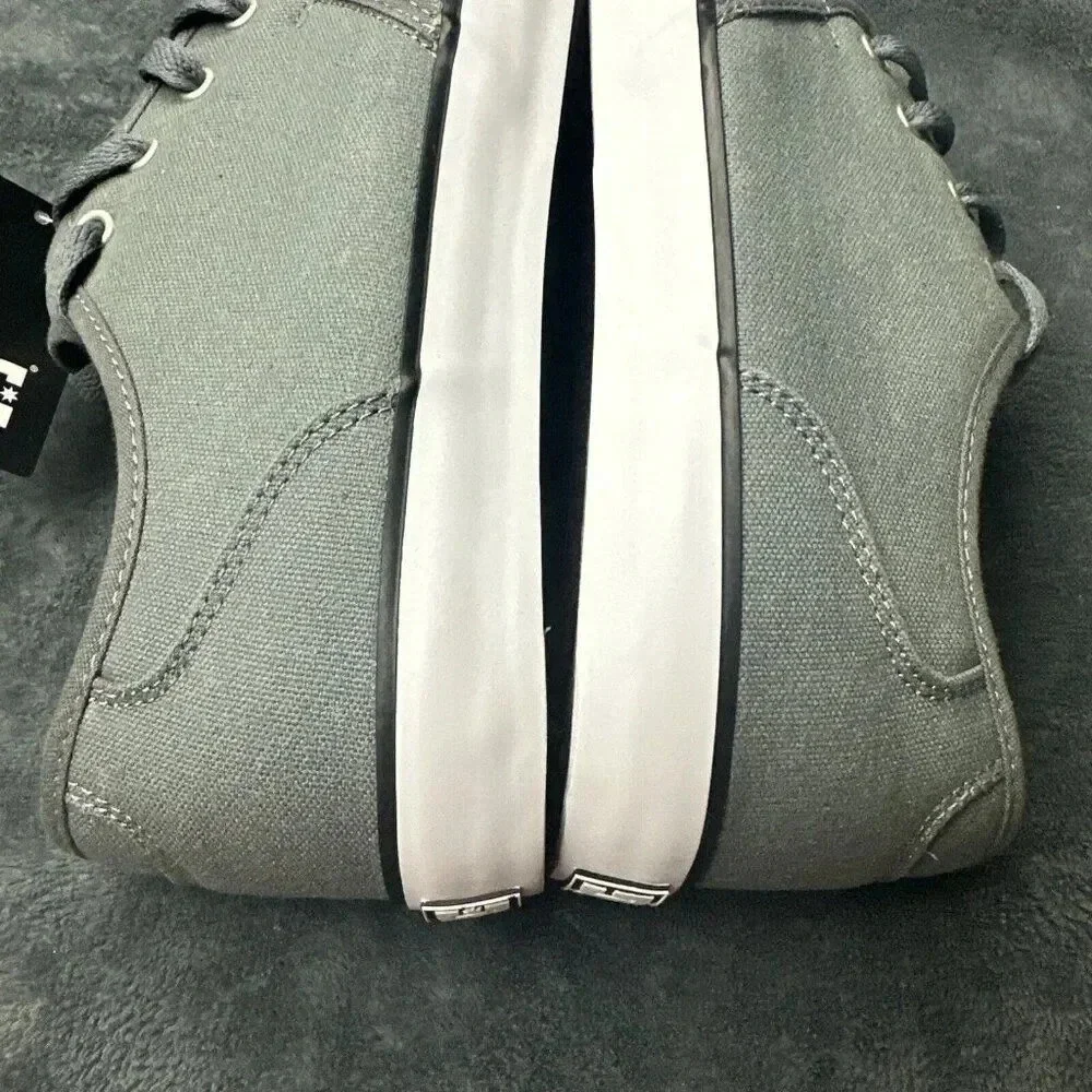 DC Men's Studio C Sneaker Gray  Shoes Size 11.5 New